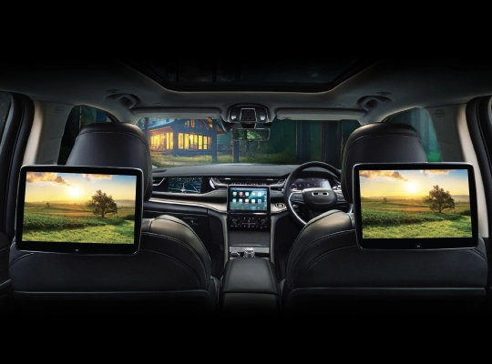 2 Rear Seat Entertainment Screens of 11.6" 